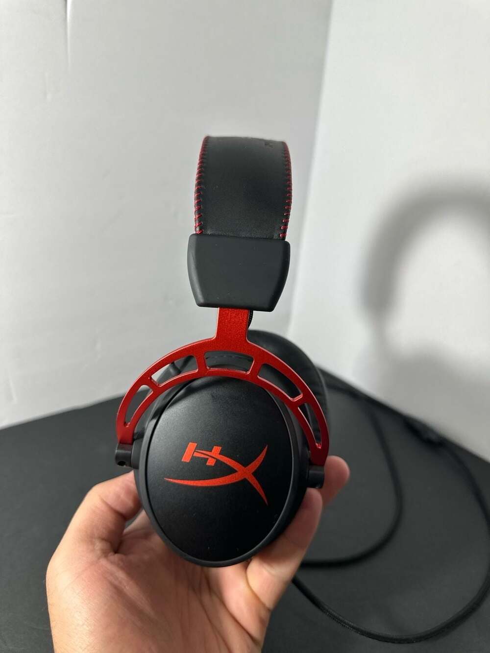 HyperX Cloud Alpha Wired Gaming Headset (Black/Red)